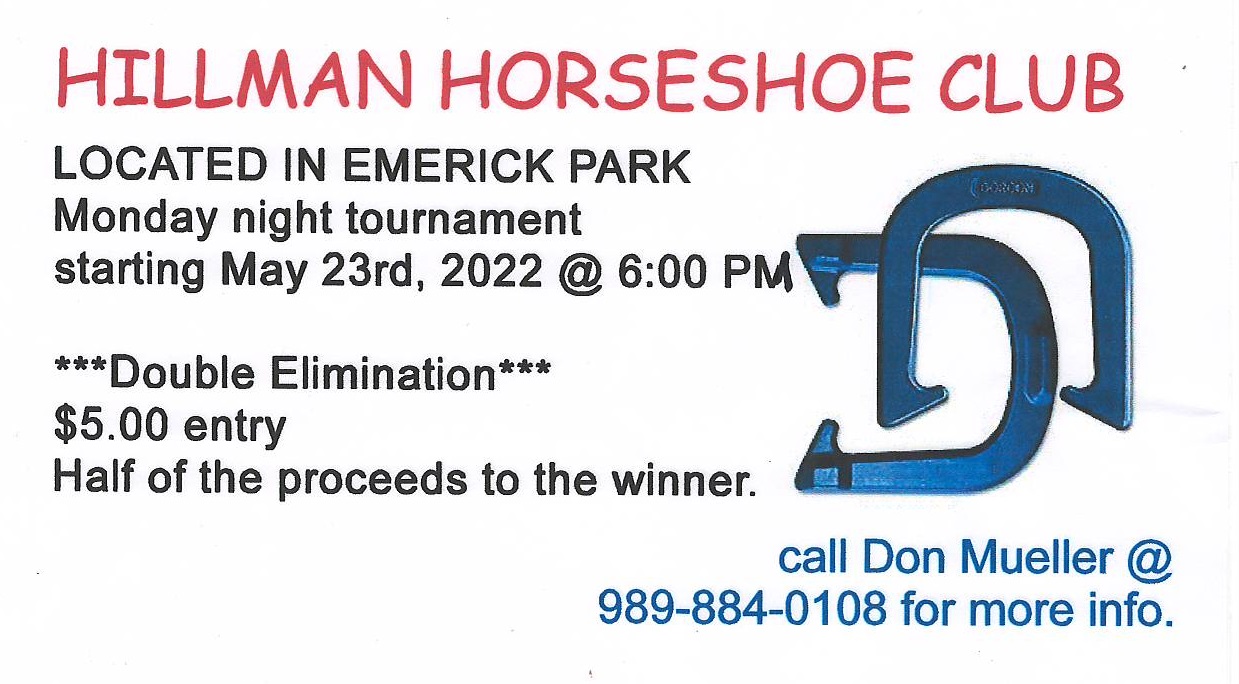 2022-05-13-Hillman Horseshoe Club - Event