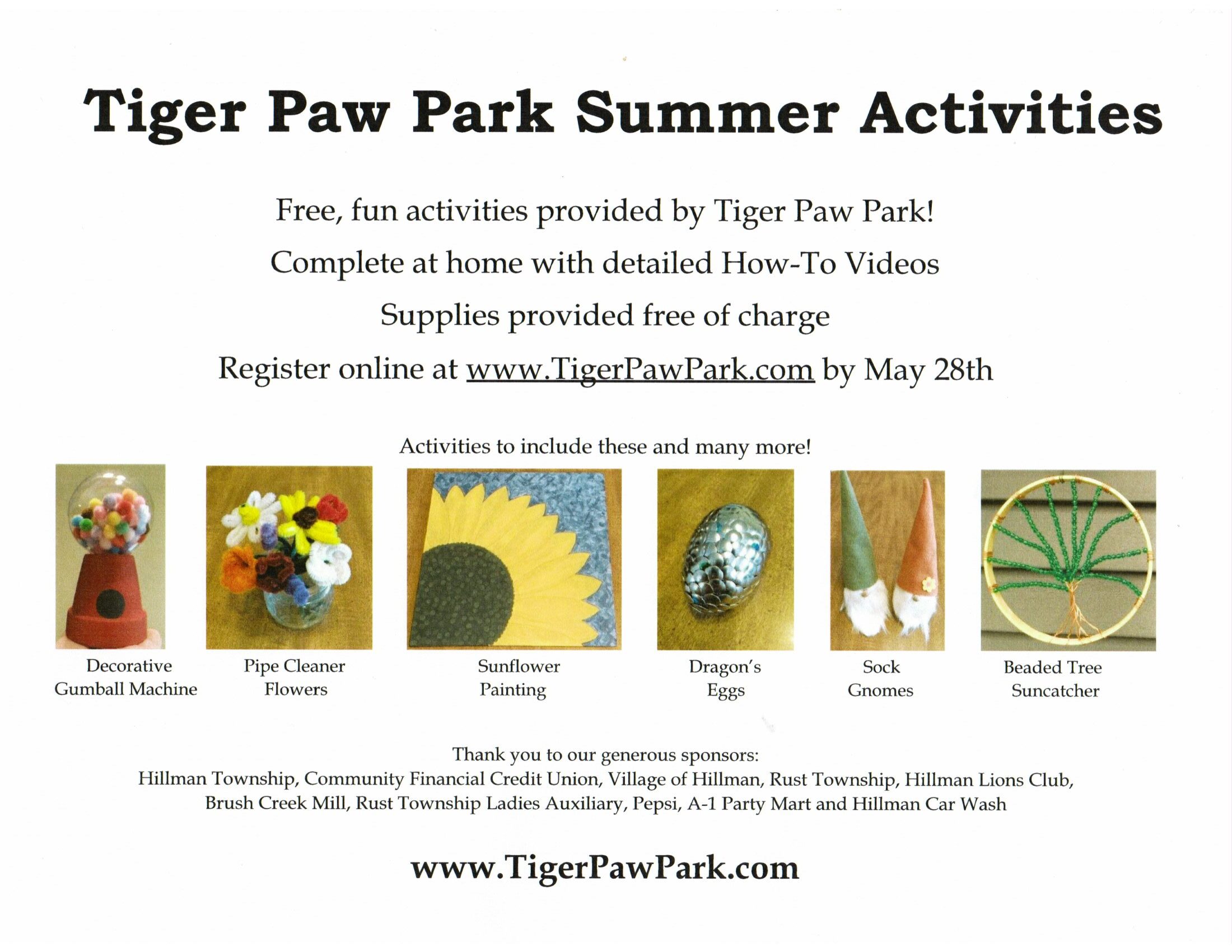 Tiger Paw Park 2021