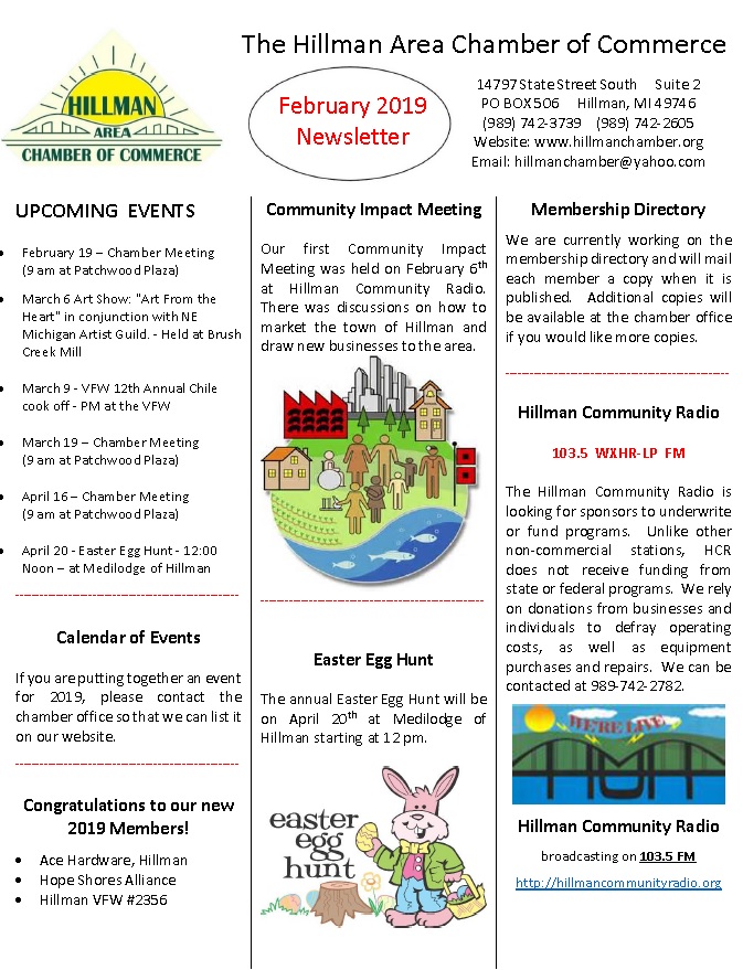 Hillman-Chamber-Newsletter-2019-02