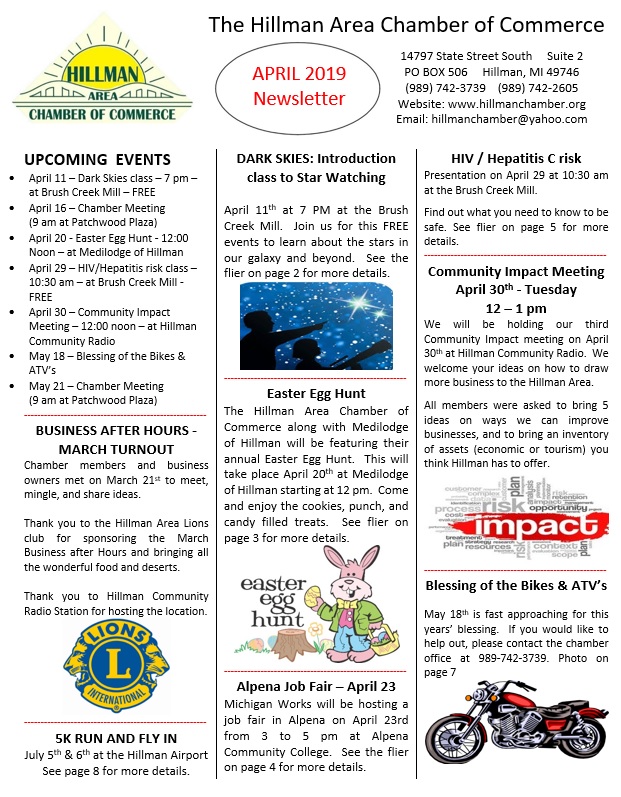 Hillman-Chamber-Newsletter-2019-04