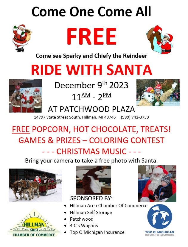 2023-FLIER--Ride With Santa - FULL PAGE
