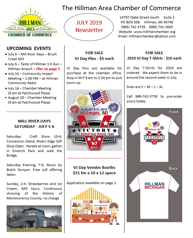 Hillman-Chamber-Newsletter-2019-07