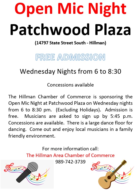 Music Flier - Patchwood - NEW